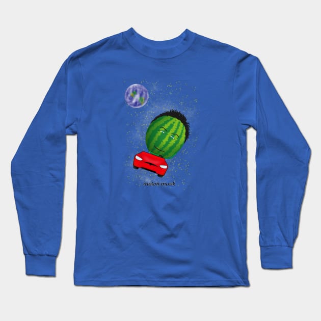 melon musk Long Sleeve T-Shirt by shackledlettuce